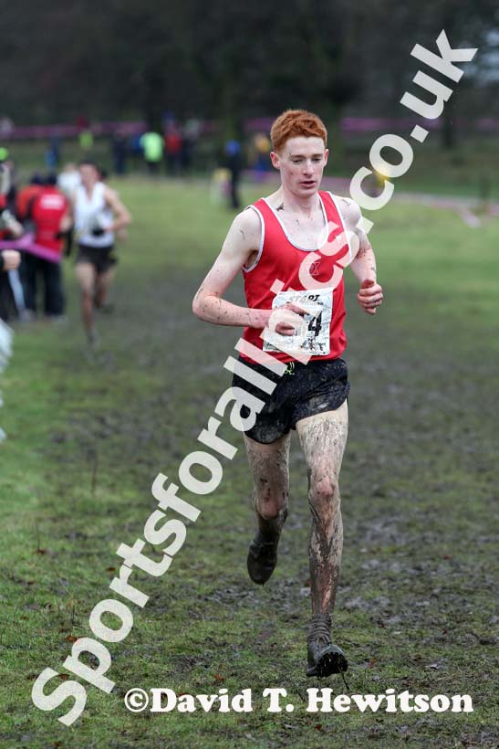Cameron Field (Warrington)  under-20 mens Northern Cross Country Champs, Knowsley Safari Park. Photo: David T. Hewitson/Sports for All Pics